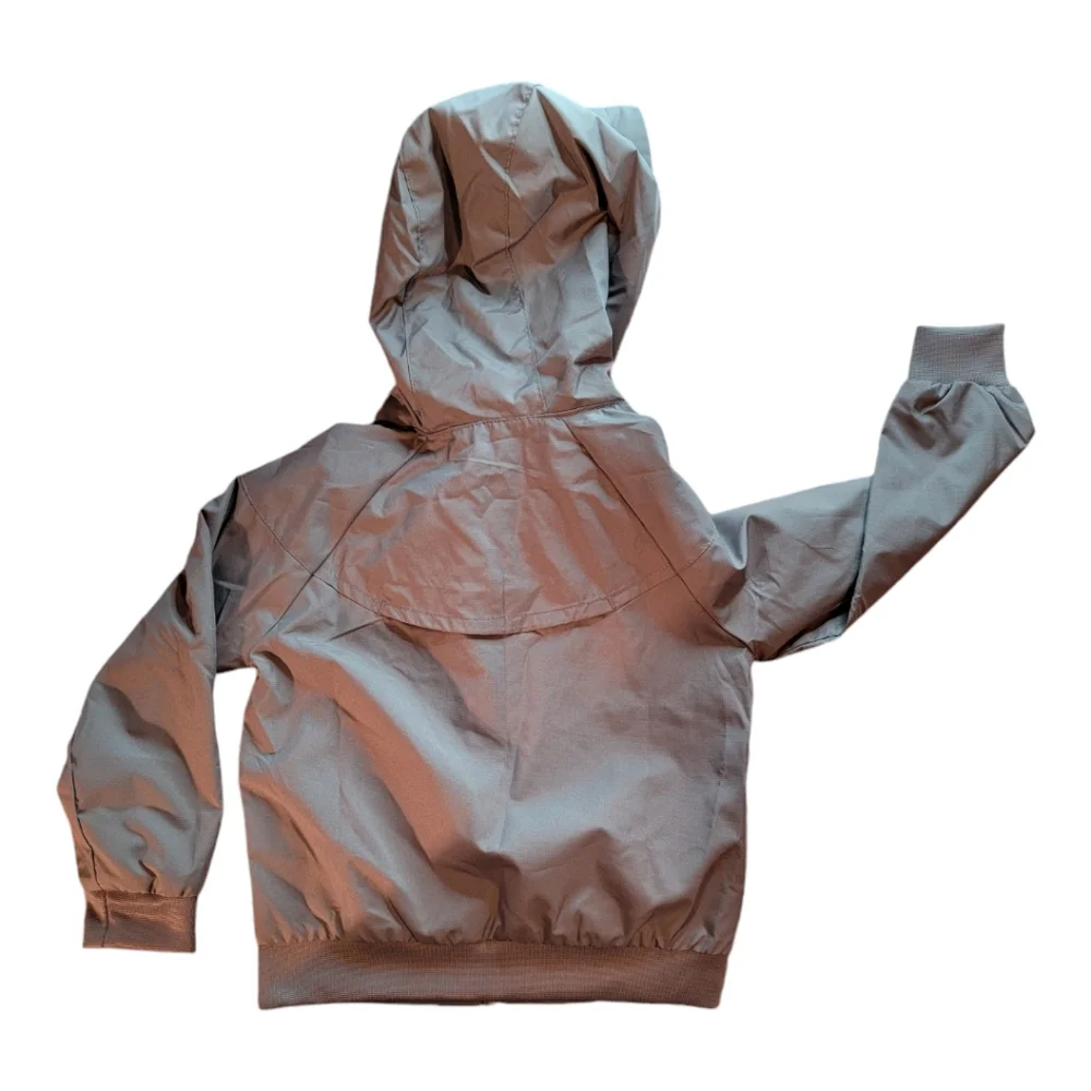 Nike Boys Gunsmoke Windbreaker Jacket‎ Hooded Zip Up Size 2T